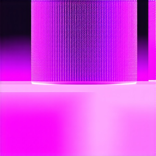 Close-up of multi-layer diffusion covers and indirect mounting techniques for uniform LED lighting in a home theater