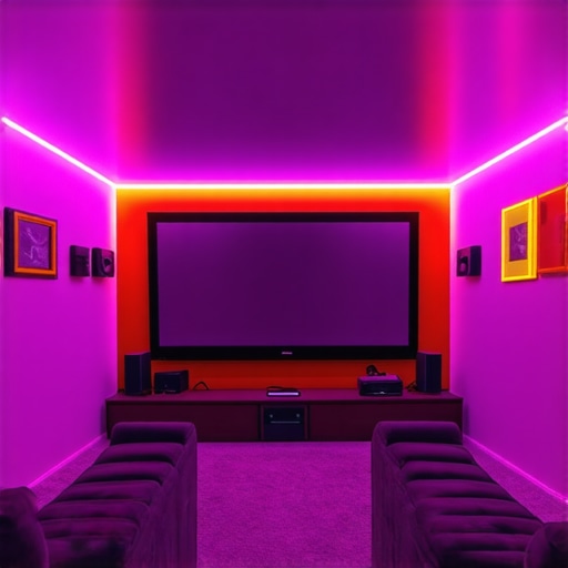 Best Bias Lights & LED Strip Ideas for Home Theater Setup