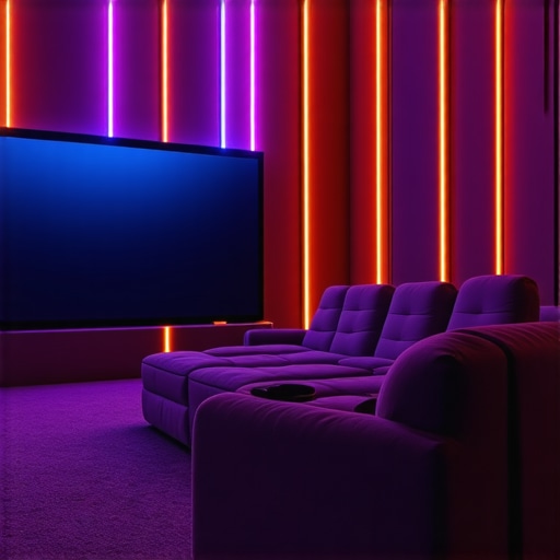 Effective LED Strip & Backlight Ideas for Movie Room Ambience