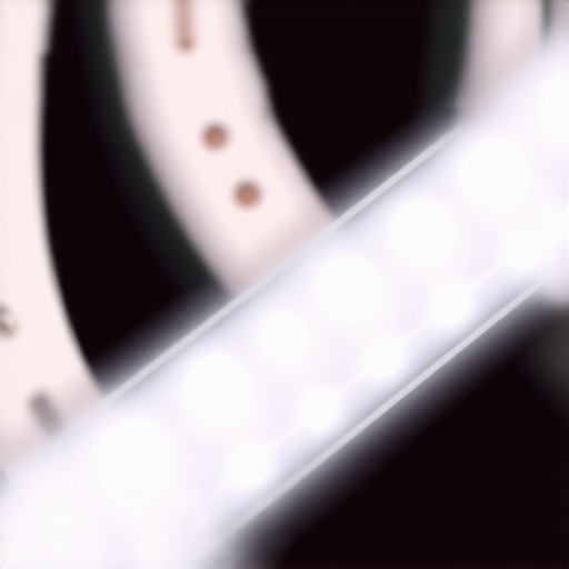 Close-up of advanced LED strips demonstrating dynamic lighting effects in a home theater environment.