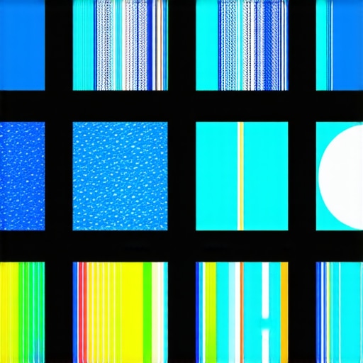 Professional calibration equipment with spectroradiometers analyzing LED backlighting in a home theater