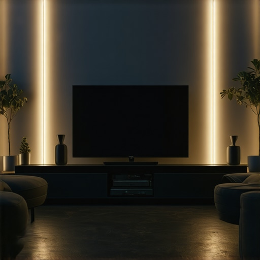 Ambient Lighting Ideas: Enhance Your Movie Room with LED Strips & Backlight