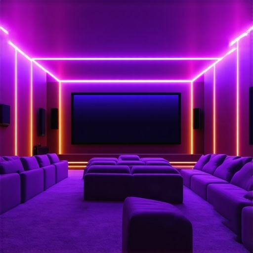 Best Bias Lighting & LED Strip Ideas for Home Theater in 2024