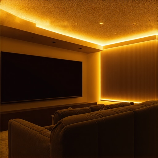 Best Home Theater Lighting Ideas with Bias Lights & LED Strips in 2024