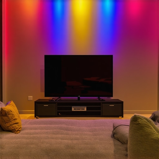 Best Home Theater Lighting Ideas with Bias Lights & LED Strips