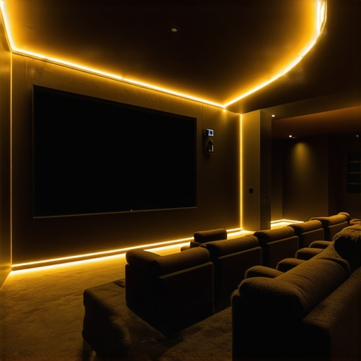 Best LED Strip & Bias Lighting Ideas for Home Theater in 2024