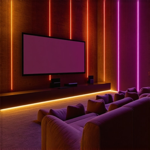 Ultimate Guide to Bias Lighting & LED Strips for Movie Room Ambience
