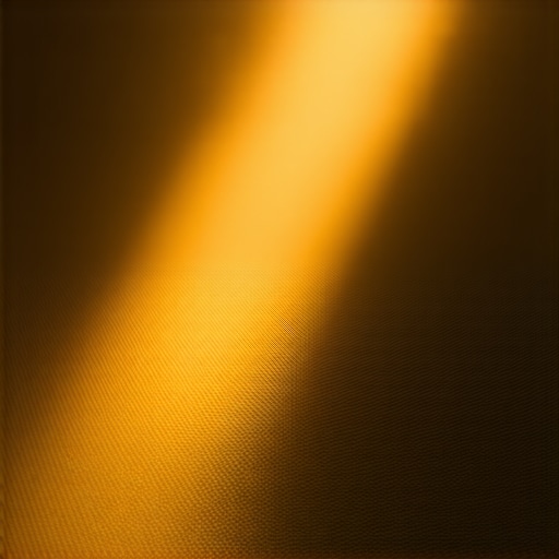 Close-up of nanostructured diffuser scattering light evenly in a home theater environment.