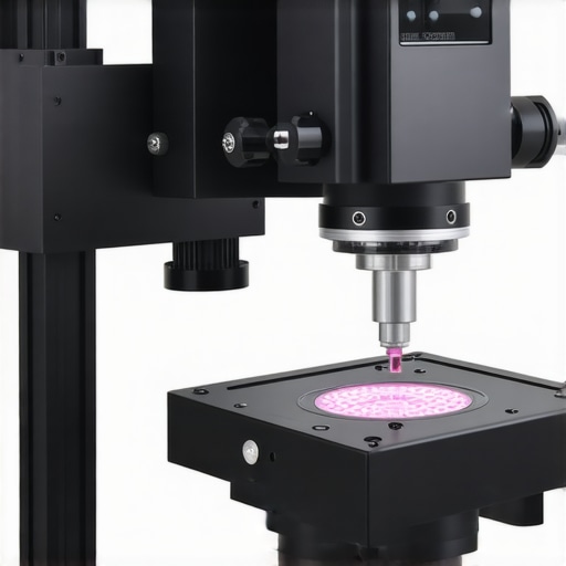 Spectroradiometer analyzing LED spectrum for color accuracy