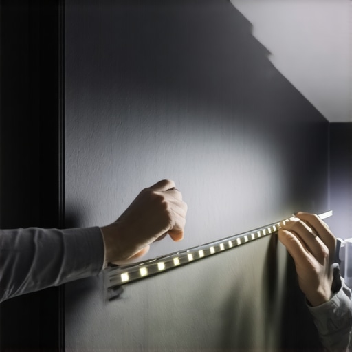 3 Hacks for Sticking LED Strips to Glossy Movie Room Walls