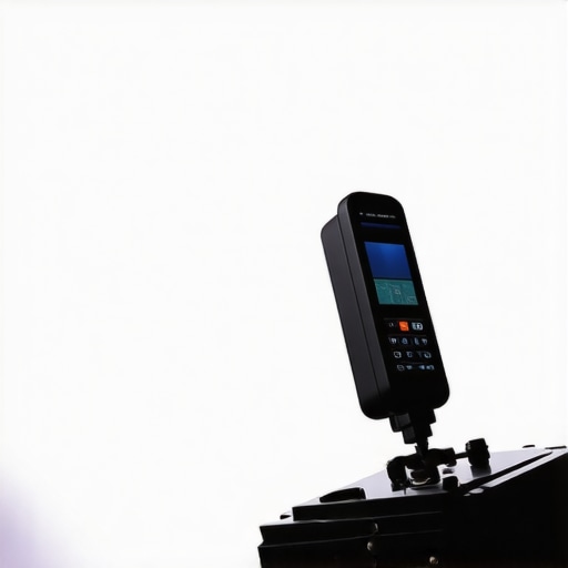 Professional calibrating home theater bias lighting using spectrometer and colorimeter.