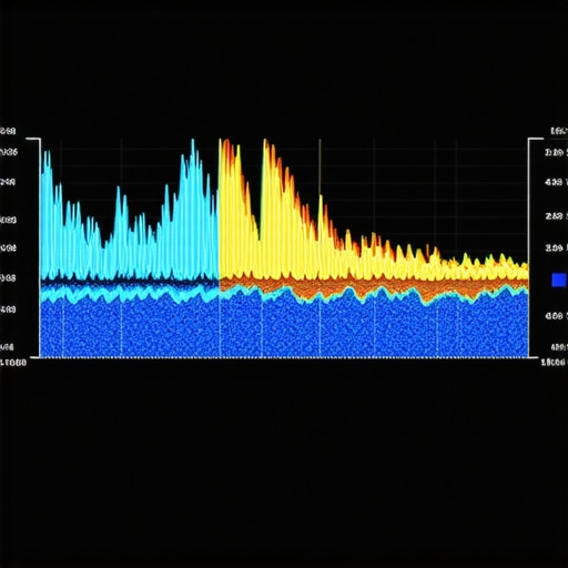 Calibration process using spectroradiometer measuring bias lighting in a home theater setting.