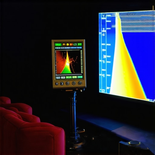 Device measuring ambient lighting spectrum in a sophisticated home theater environment