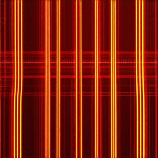 Close-up of LED strips with synchronized control hardware demonstrating advanced signal processing.