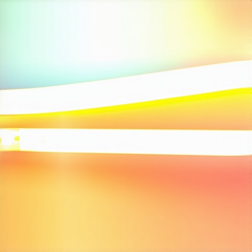 Detailed image of a high-CRI LED strip alongside spectrophotometry equipment used for color calibration